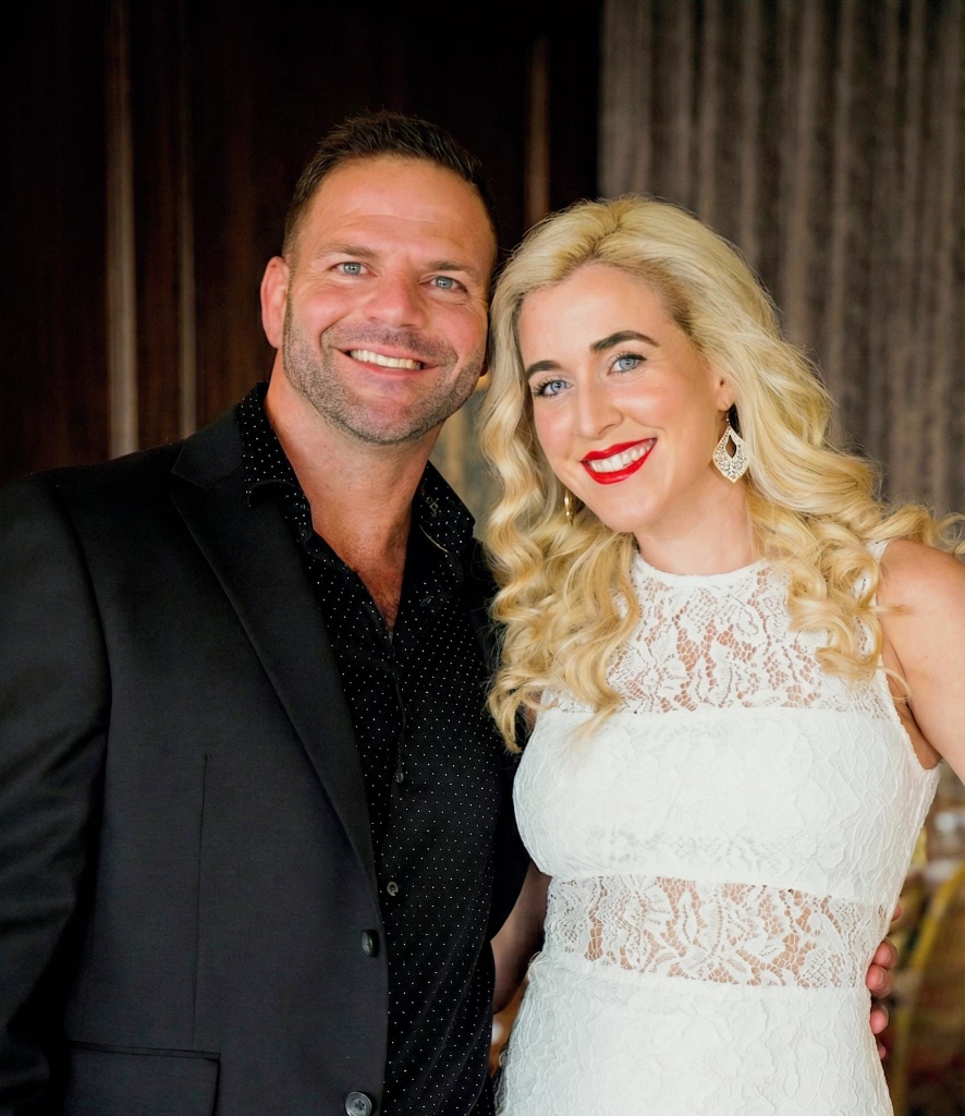 Restaurant Owners Stephanie and Seamus O'Brien at Salty Zebra Bistro Jupiter