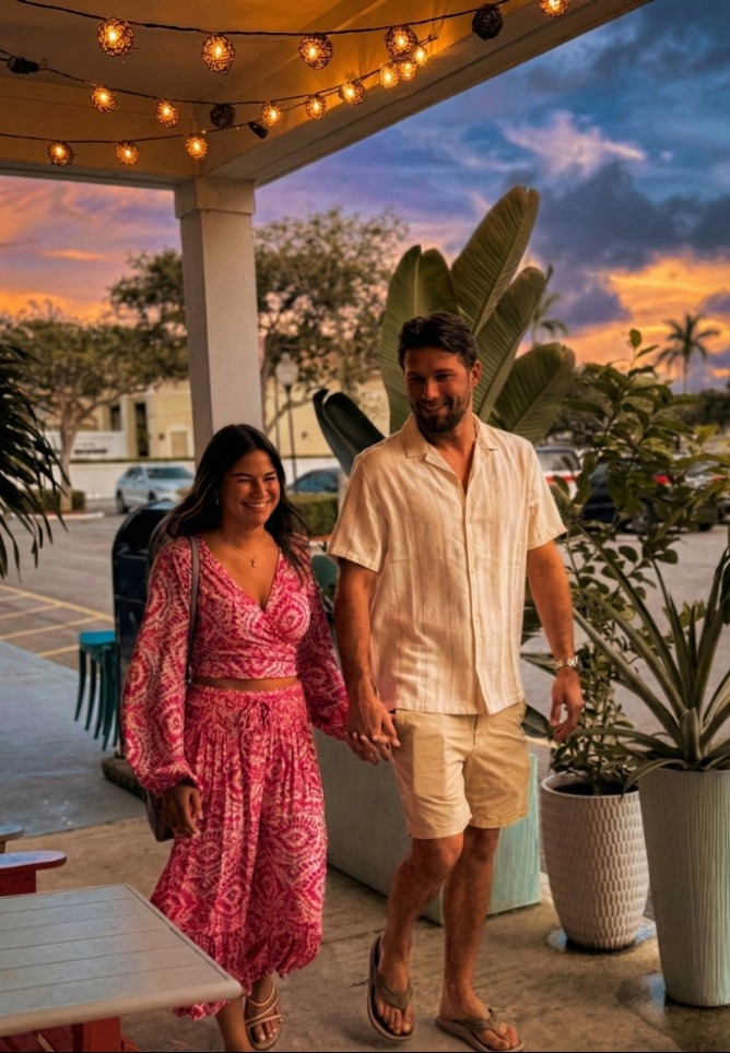Romantic Date Night Ambiance at Salty Zebra Bistro Jupiter